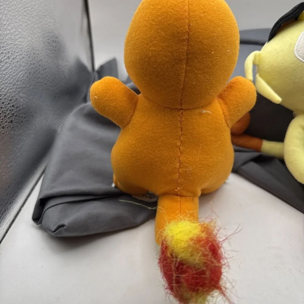 Pokémon Charmander And Meowith Plush Small Pre Owned